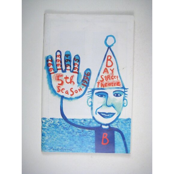 Bay Street Theatre Program Tropeano Paints Bill Bozzone 1996 Premiere Sag Harbor - Picture 1 of 6